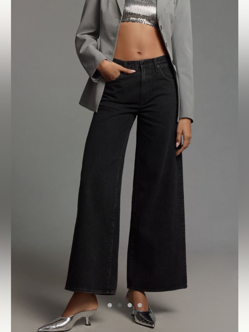 ASKK NY Atomic High-Rise Wide-Leg Jeans